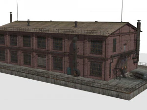 Old factory 3D Model