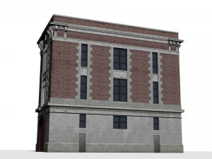 Firehouse 3D Model