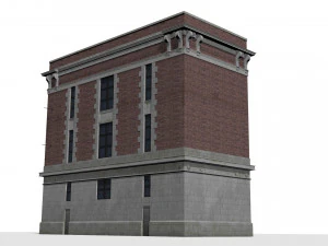 Firehouse 3D Model