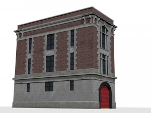 Firehouse 3D Model