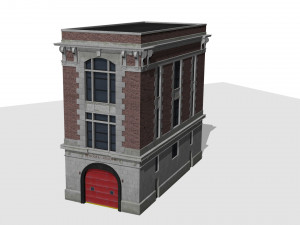 Firehouse 3D 模型