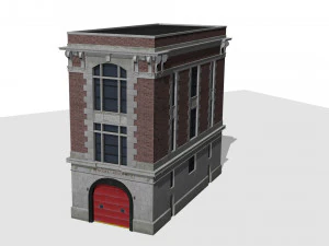 Firehouse 3D Model
