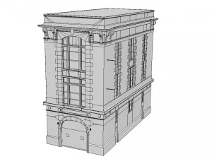 Firehouse 3D Model