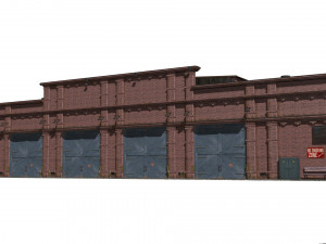 Railway depot Modelo 3D