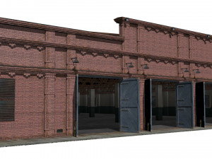 Railway depot 3Dモデル