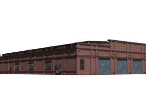 Railway depot 3Dモデル