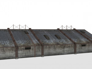 Concrete Hangar Modelo 3D