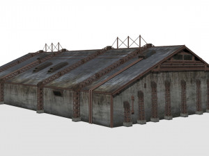 Concrete Hangar Modelo 3D