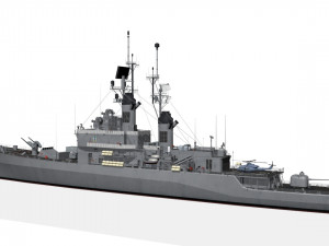 CG 26 USS Belknap Modelo 3D