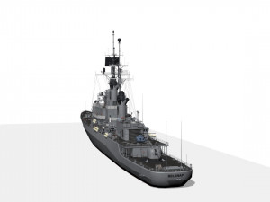 CG 26 USS Belknap Modelo 3D
