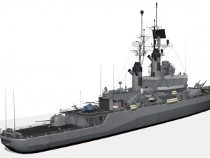 CG 26 USS Belknap Modelo 3D