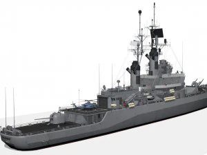 CG 26 USS Belknap 3D Model