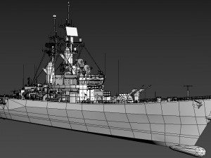 CG 26 USS Belknap Modelo 3D