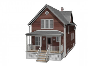 House 3D 모델