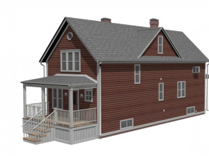 House 3D 모델