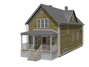 House 3D 모델
