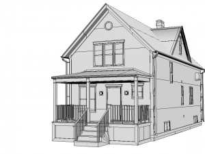 House 3D 모델