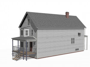 Wooden House Modèle 3D