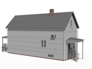 Wooden House Modèle 3D
