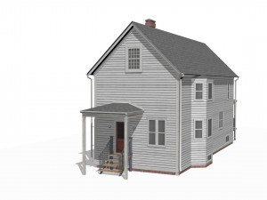 Wooden House Modèle 3D