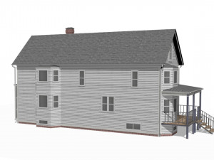 Wooden House Modèle 3D