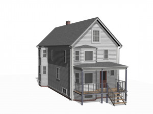 Wooden House Modèle 3D