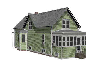 Casa Modello 3D