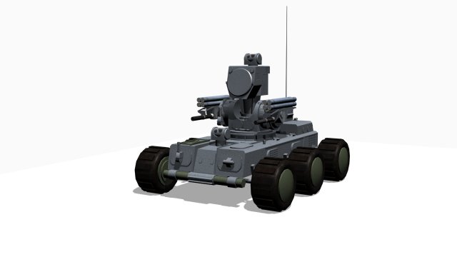 Combat platform 3D 模型 .c4d .max .obj .3ds .fbx .stl .blend 