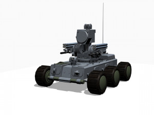 Combat platform Modelo 3D