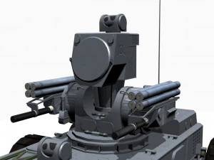 Plataforma de combate Modelo 3D