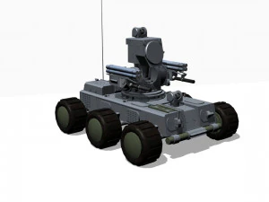 Plataforma de combate Modelo 3D