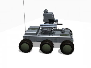 Plataforma de combate Modelo 3D