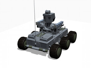 Combat platform 3D 模型