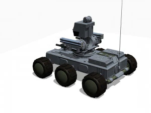 Plataforma de combate Modelo 3D