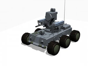 Plataforma de combate Modelo 3D