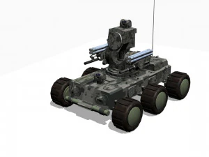 Plataforma de combate Modelo 3D