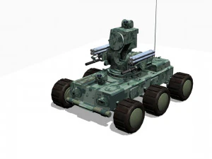 Plataforma de combate Modelo 3D