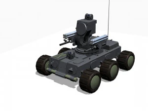 Plataforma de combate Modelo 3D