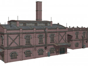 Old brick factory Modelo 3D