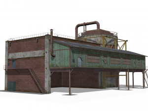 Pumping station 3D मॉडल
