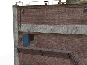 Pumping station 3D Model
