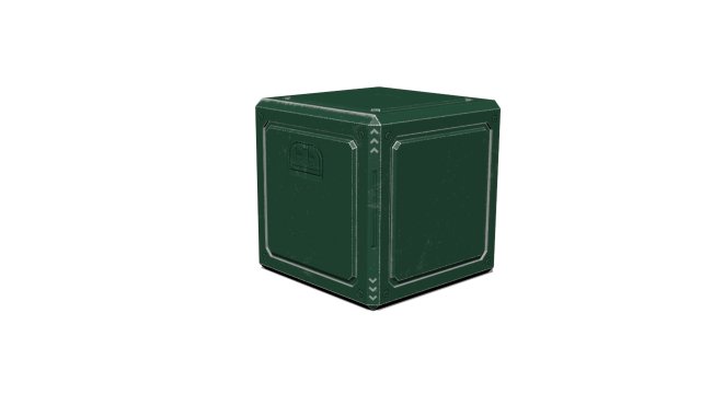 Metal box 3D 模型 .c4d .max .obj .3ds .fbx .stl .blend 