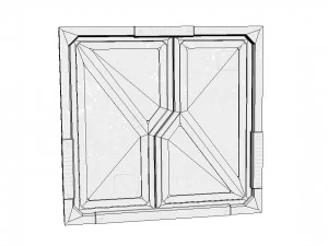 puerta de ciencia ficci&oacute;n Modelo 3D