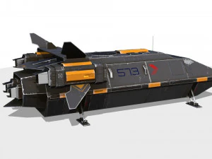 Shuttle 3D Model