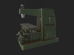 Milling machine 3D-Modell
