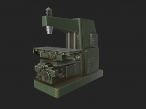 Milling machine 3D Model