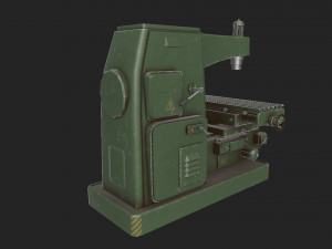 Milling machine 3D Model