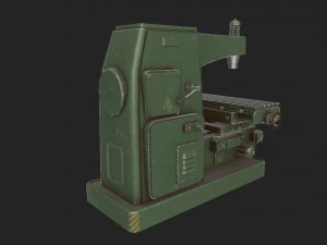 Milling machine 3D Model