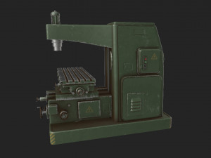 Milling machine 3D Model