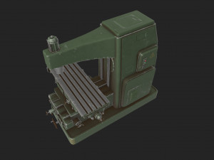 Milling machine 3D Model